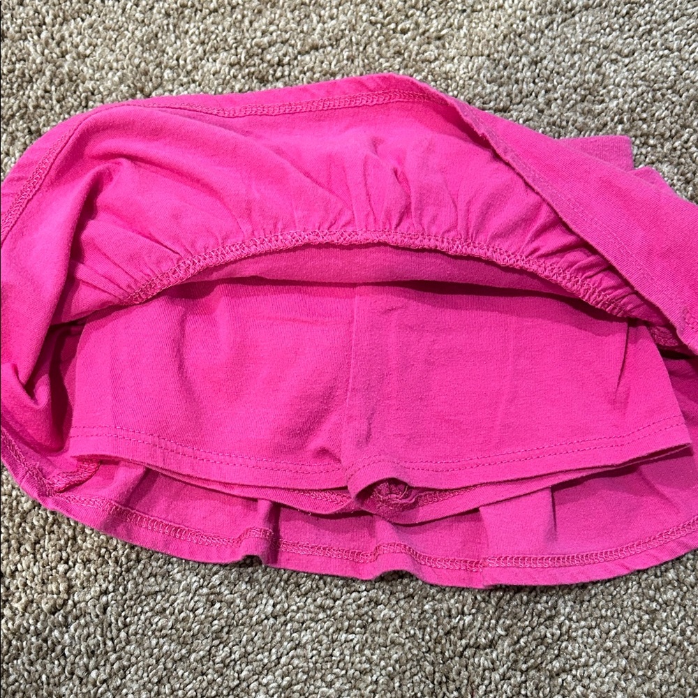 Red Skirt and Pink Ruffle Skort 12-18 Months - Picture 4 of 5
